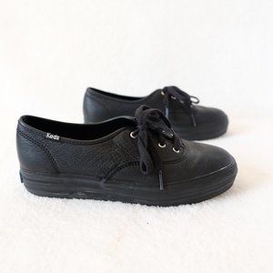 Keds platform leather sneakers